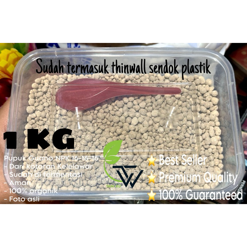 PUPUK GUANO ORGANIK REPACK 1KG