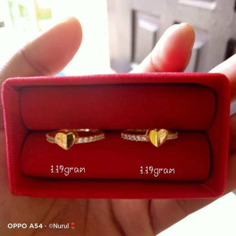 Cincin perak 925 Love cantik/ perak 925