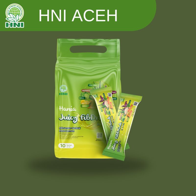 

hania juicy fibdrink lemon jus lemon HNI hpai