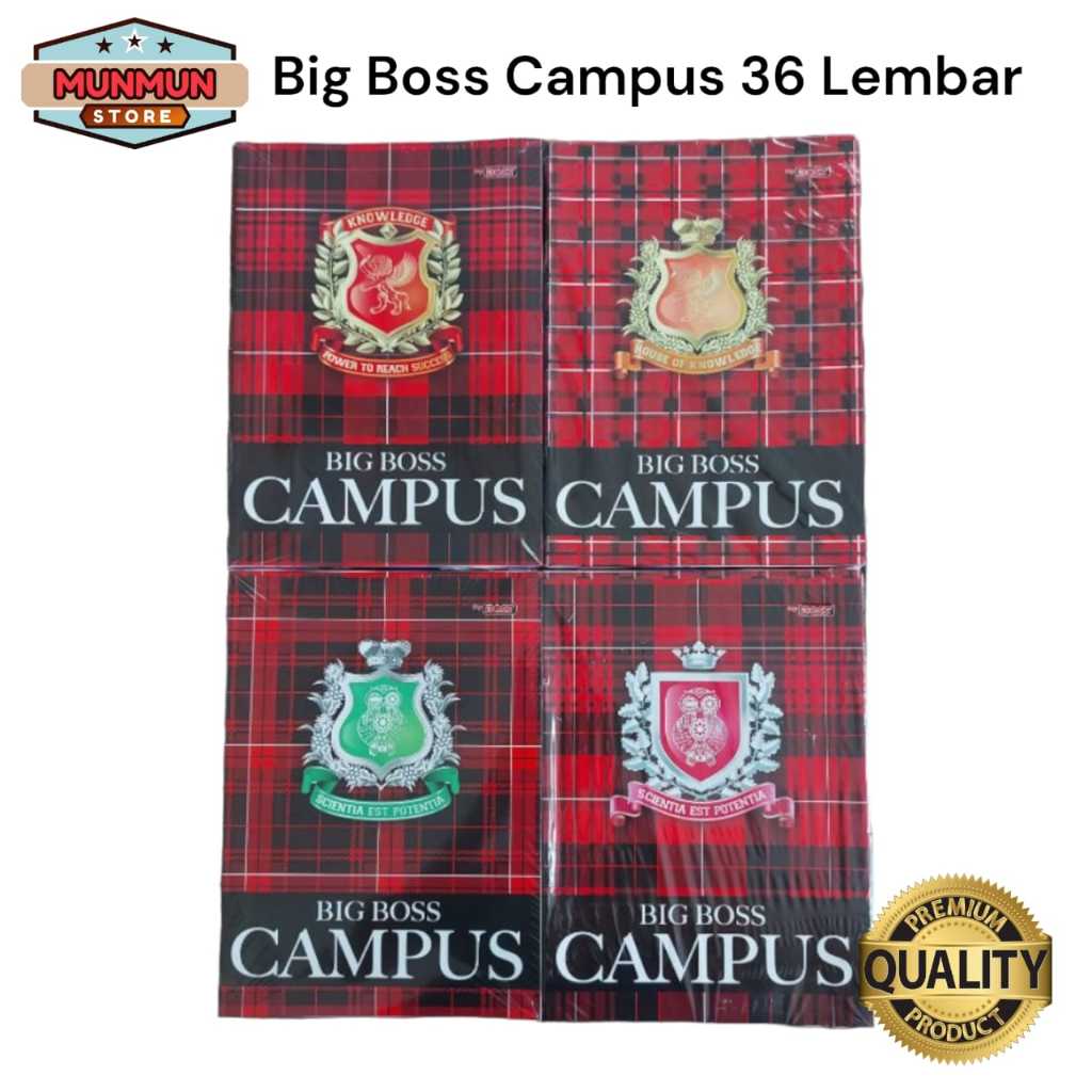 

Buku Tulis Big Boss Campus Isi 36 Lembar 1pak isi 10 Buku - Munmun_Store