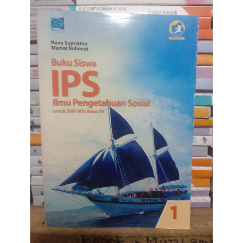 buku siswa ips kelas 7/1 smp grafindo