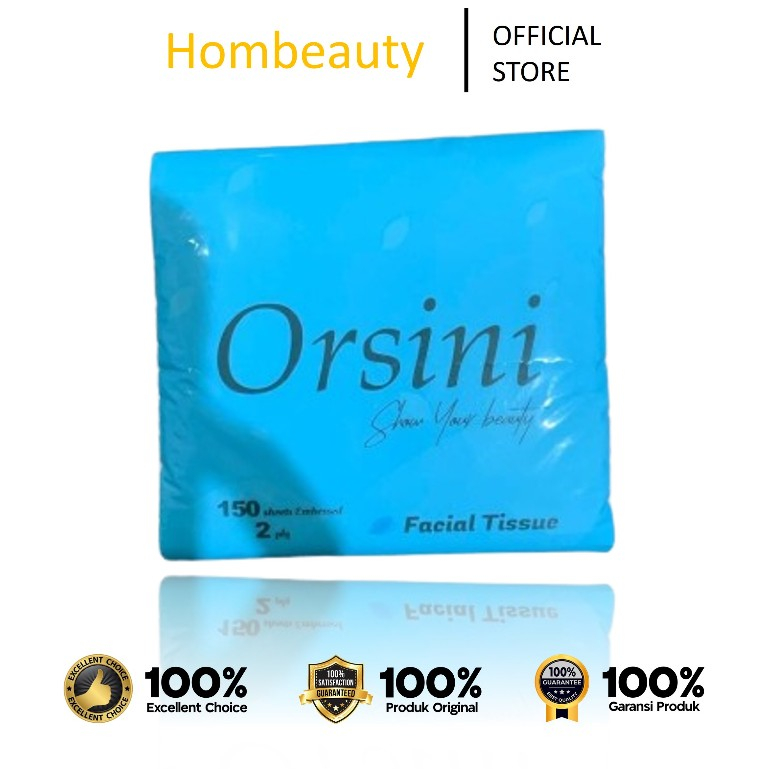 Tissue Orsini 150 Sheets 2 PLY - Facial Tissue