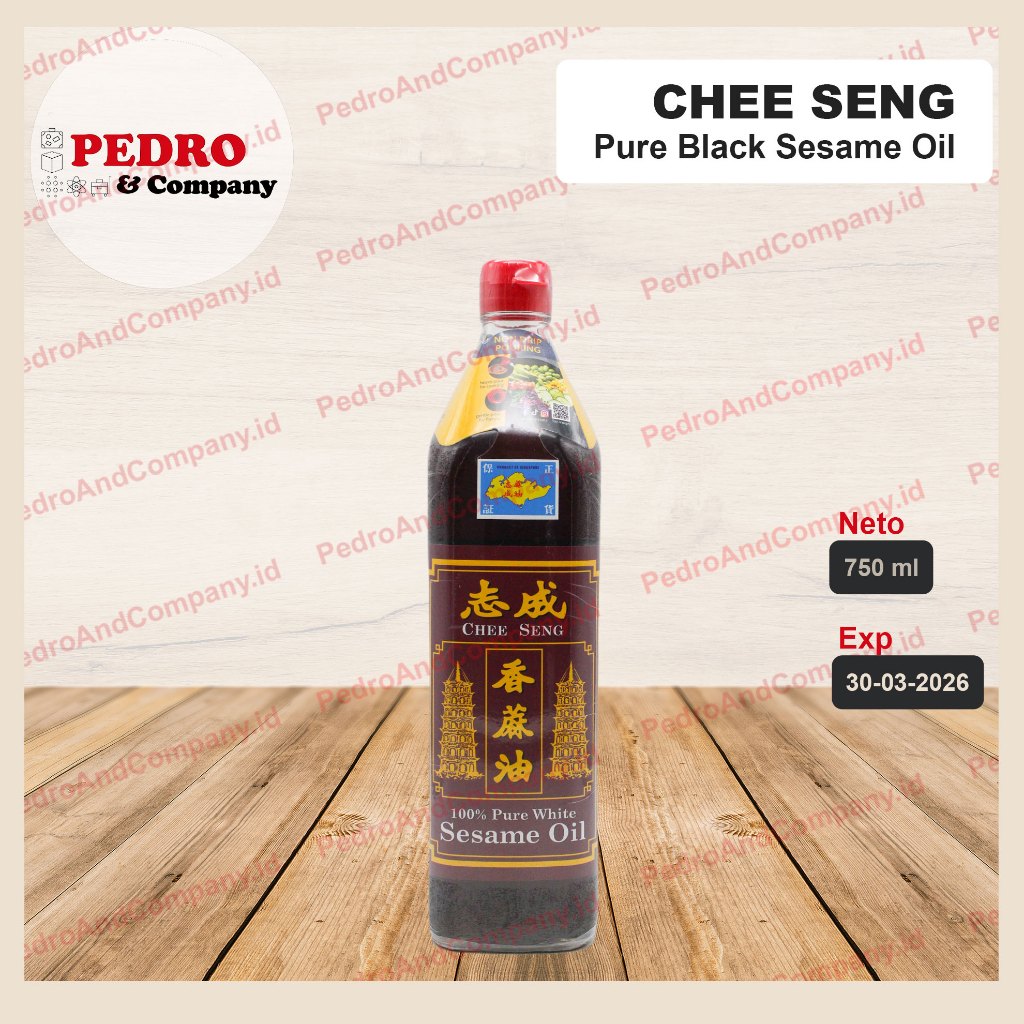 Chee Seng / Pagoda - Minyak wijen/ sesame oil 750 ml pure white