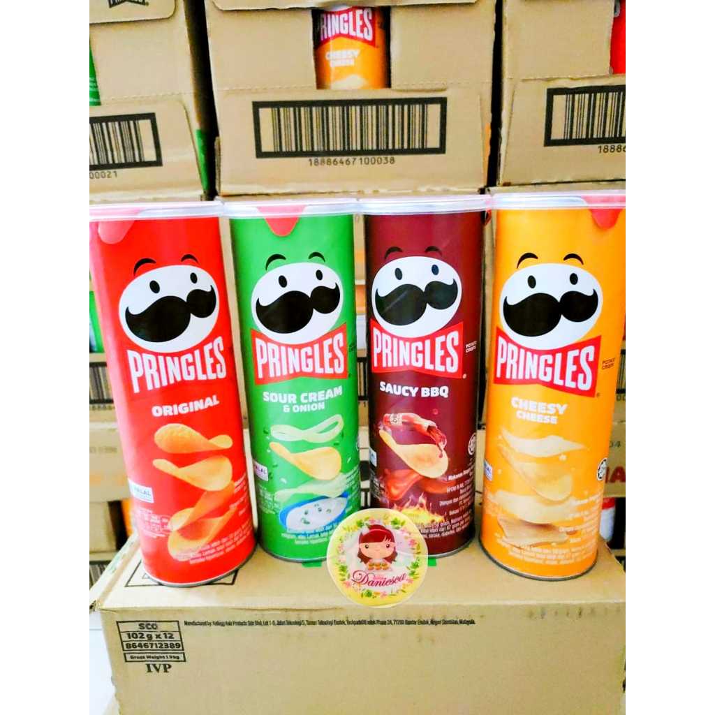 

. Pringles Besar 102 gr Keripik Kentang Banyak Rasa ( DS Bgr )