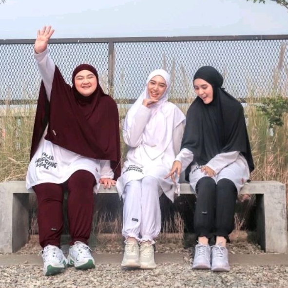 WNJ Celana Legging Olahraga Dalaman Gamis Adem Melar Jumbo