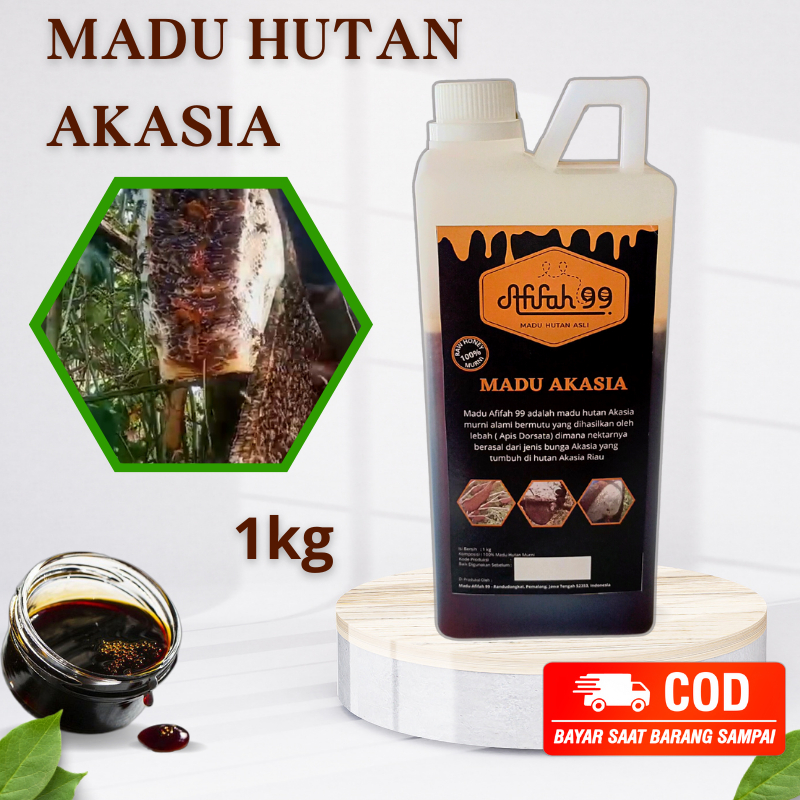 

Madu Hutan Akasia Afifah 99 (1kg) Madu Hutan Asli Murni