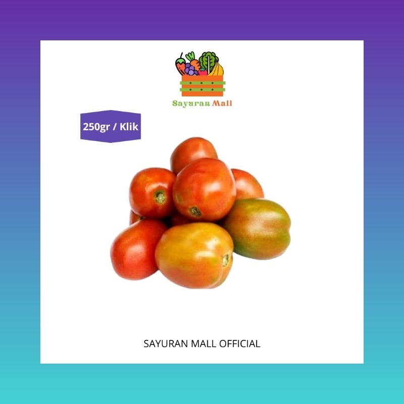 

250gr Tomat Merah Lokal | Bumbu Dasar | SAYURANMALL