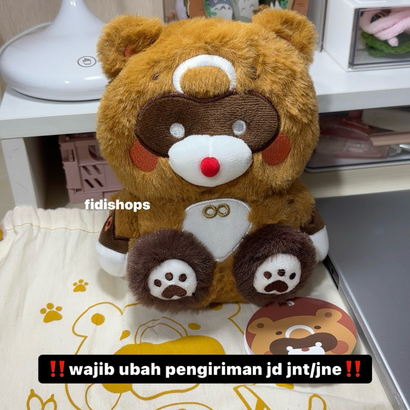 [READY] Official Genshin Impact Guoba Xiangling Plush Doll (13cm) Plush Merchandise Mihoyo