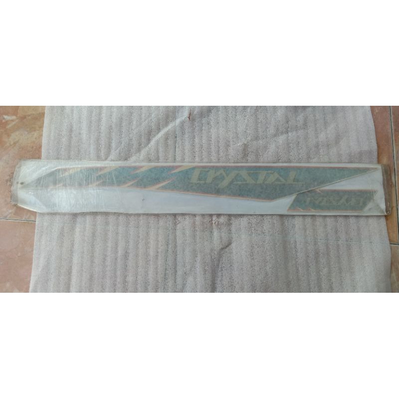 stryping striping stiker sticker Suzuki crystal Crystal non original NOS