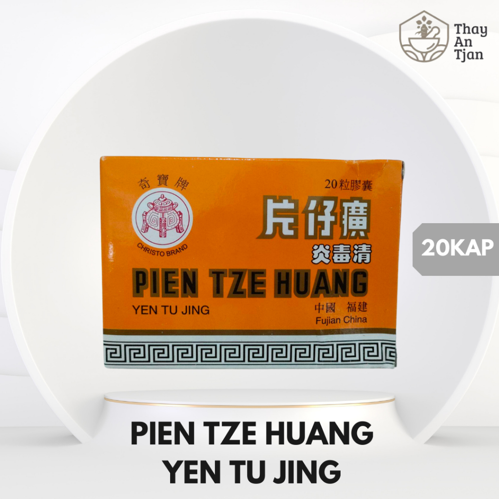 PIEN TZE HUANG YEN TU JING | OBAT DEMAM | OBAT SAKIT TENGGOROKAN / INFEKSI