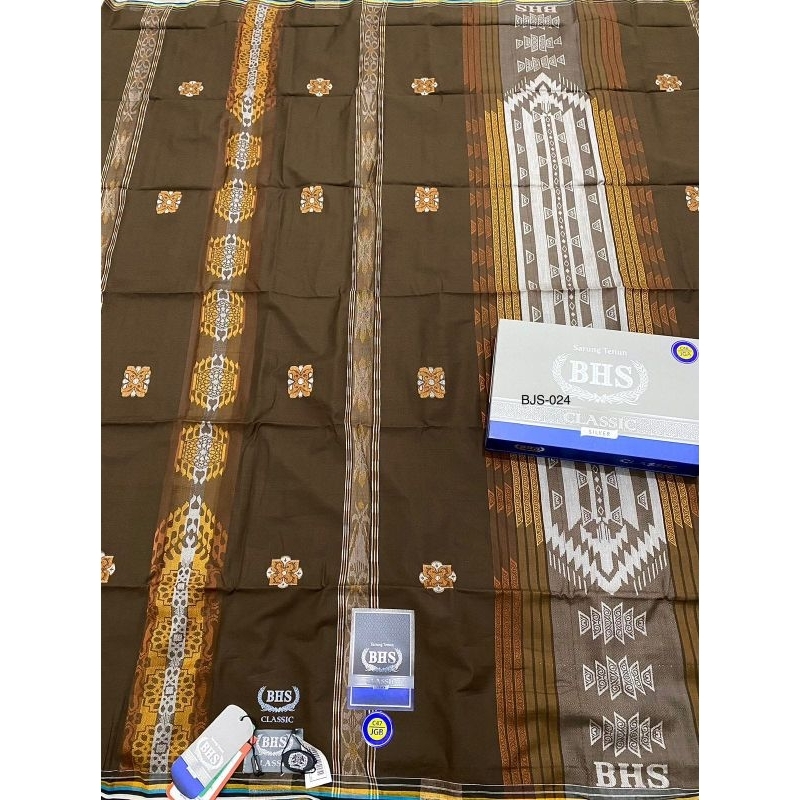 Sarung BHS Classic JACQUARD Tipe JGA JGN JGB JGL JSK JGM JGE Mix Silver 03