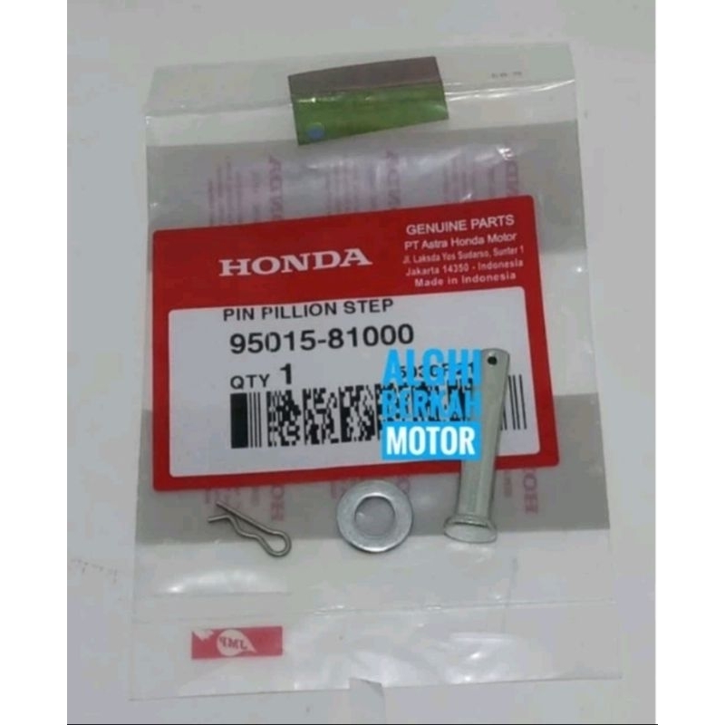 Paket pin Step Vario 150 160 Beat Scoopy K2F Original  Honda 95015-81000