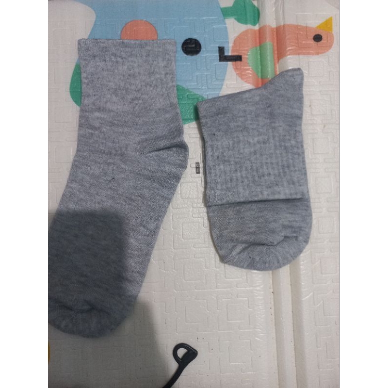 Kaos kaki pendek polos/Kaos kaki abu pendek/kaod kaki polos termurah