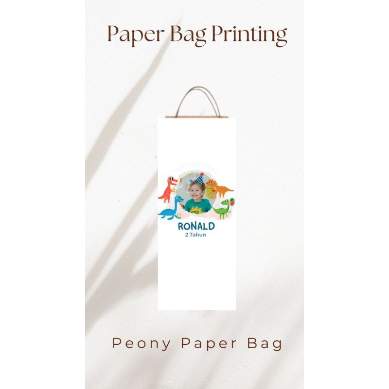 Paper Bag Ultah Anak 10 x 10 x 25