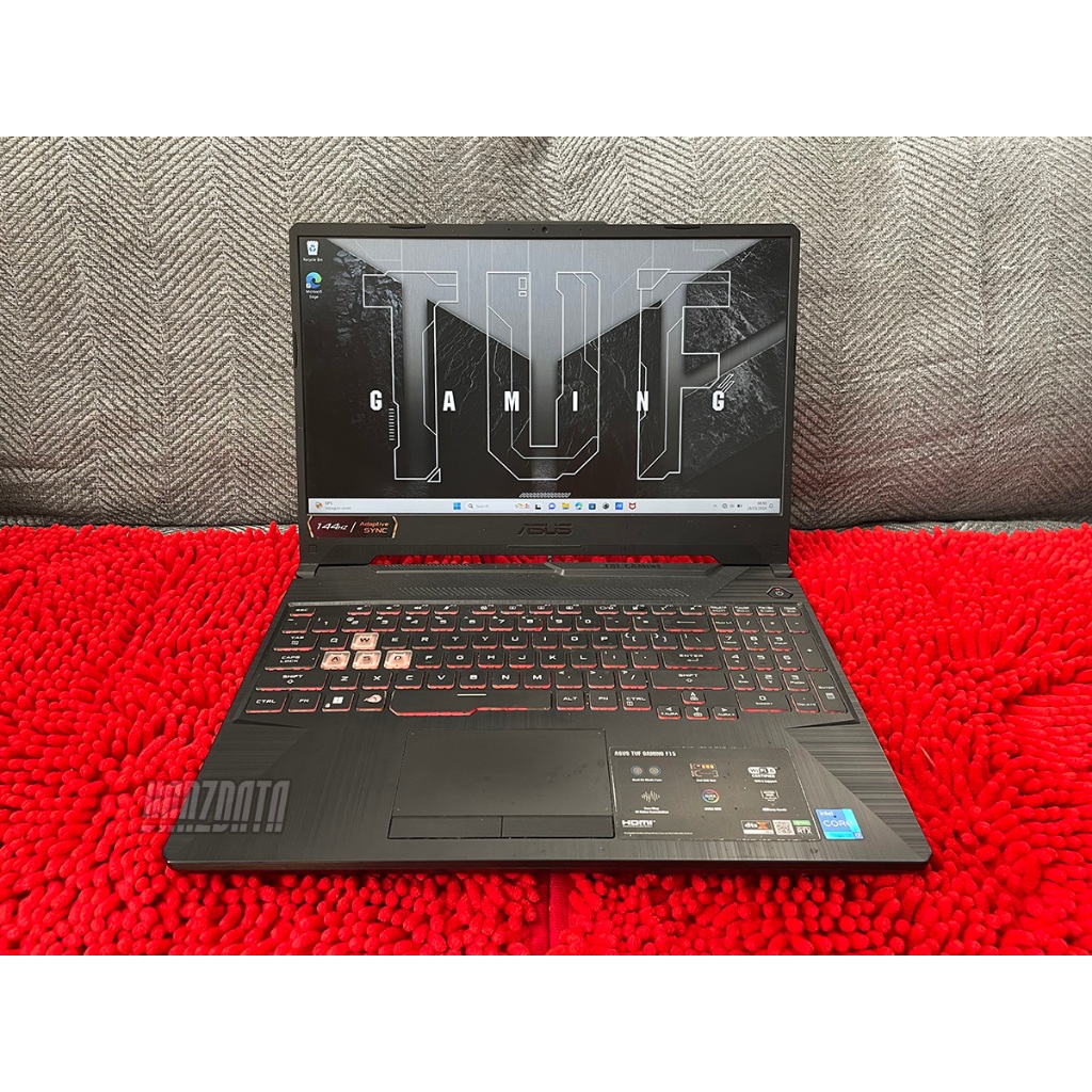 ASUS TUF FX506HC, I7-11600H, RTX 3050, RAM 16 GB, SSD 512 GB