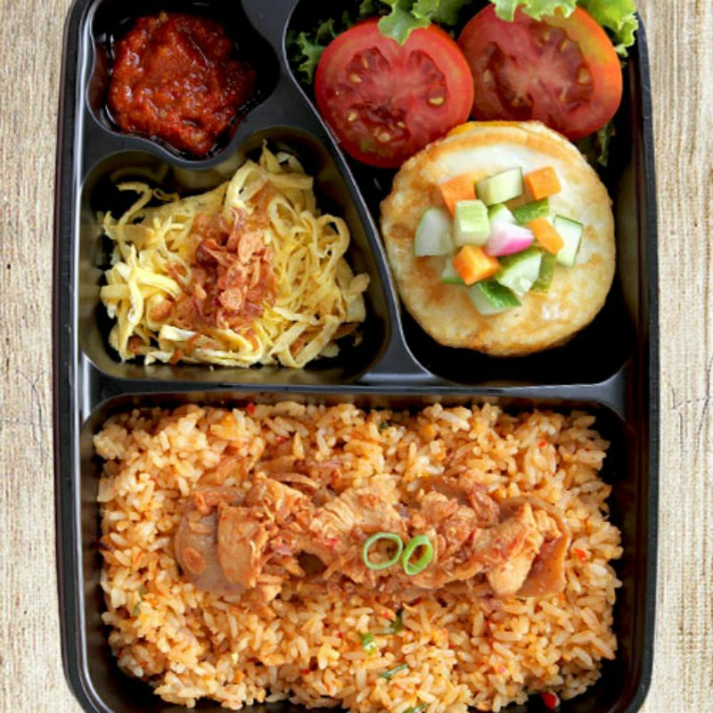 

Catering Paket Nasi Bento - Nasi Box Promo 25 ribu