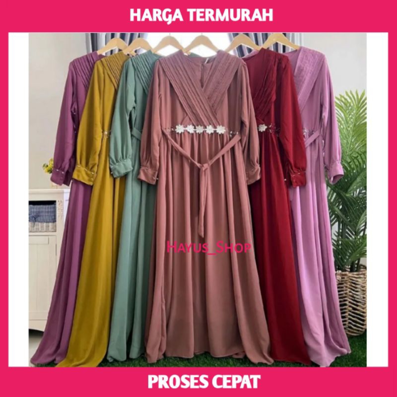 GAMIS CERUTY BABYDOL / GAMIS CERUTY PRINCESS/ GAMIS WANITA TERBARU / GAMIS KEKINIAN / JUBAH WANITA K