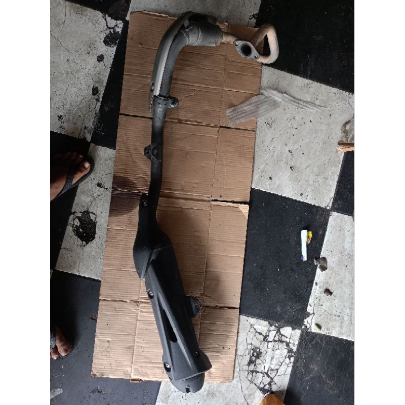 knalpot Yamaha WR155 original