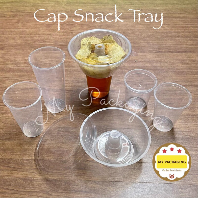 

Gooku 28 Store Paket - Snack Tray + Tutupnya + Gelas Pp Injection (5Set) Lawson