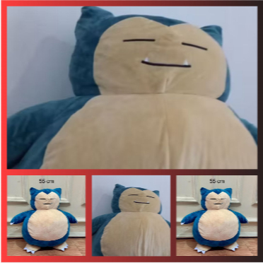 BONEKA PANDA SY4 BONEKA SNORLAX JUMBO POKEMON PIKACHU SNORLAX BESAR