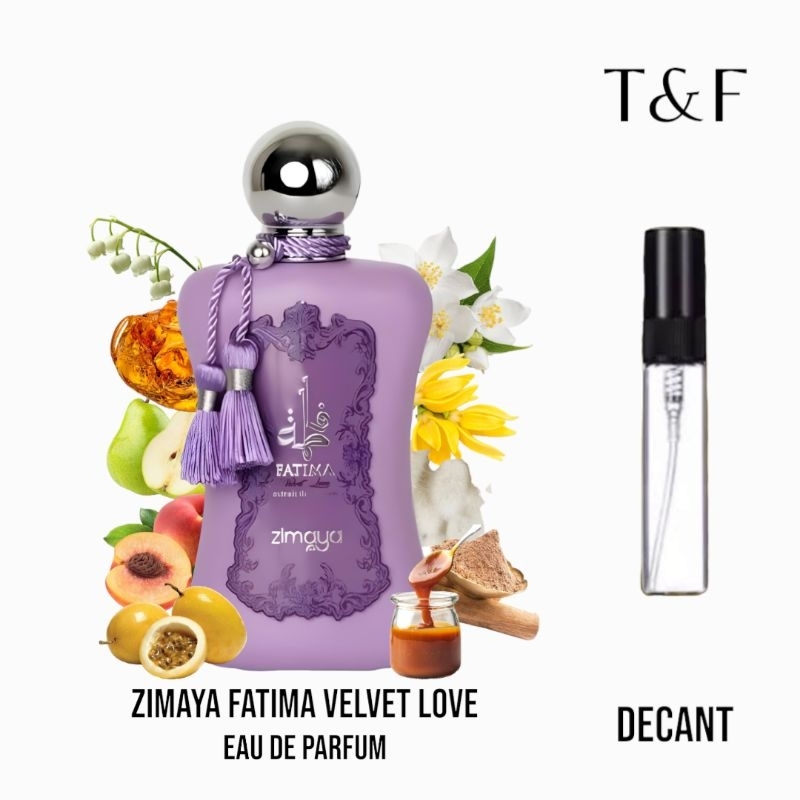 Parfum Decant Zimaya Fatima Velvet Love