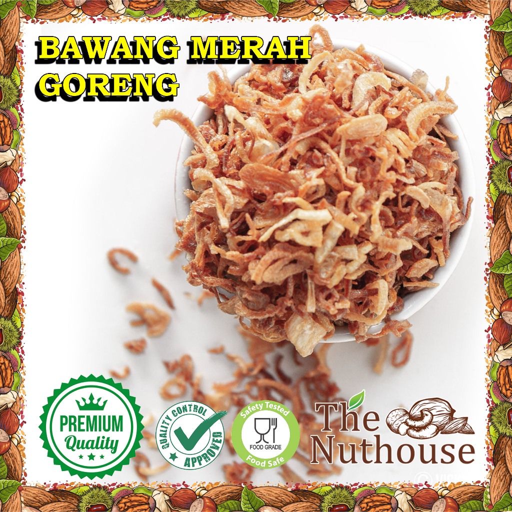 

100gr Fried Shallots / Bawang Merah Goreng