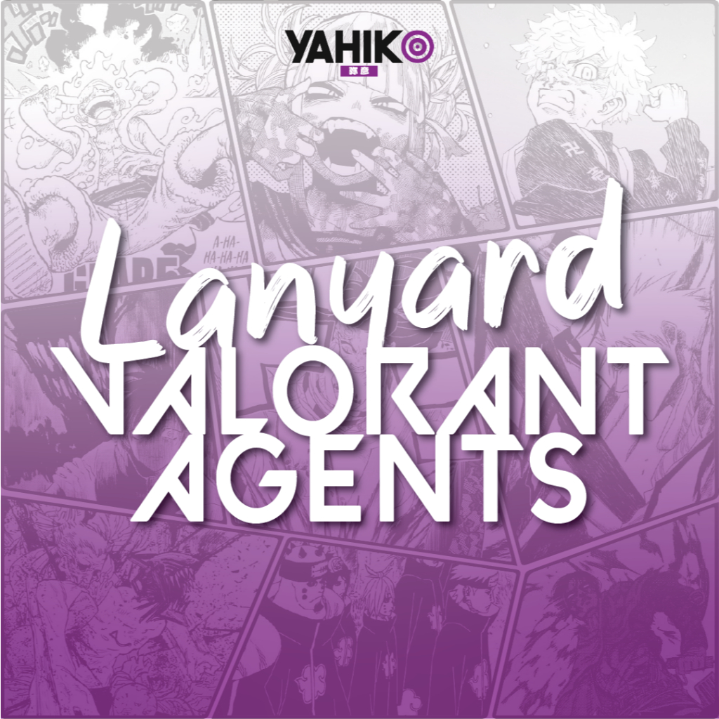 

LANYARD PRINTING ID CARD AGENT VALORANT