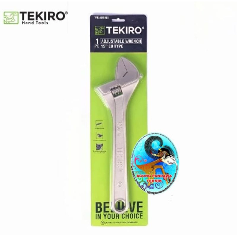 TEKIRO Kunci Inggris 15 inch
