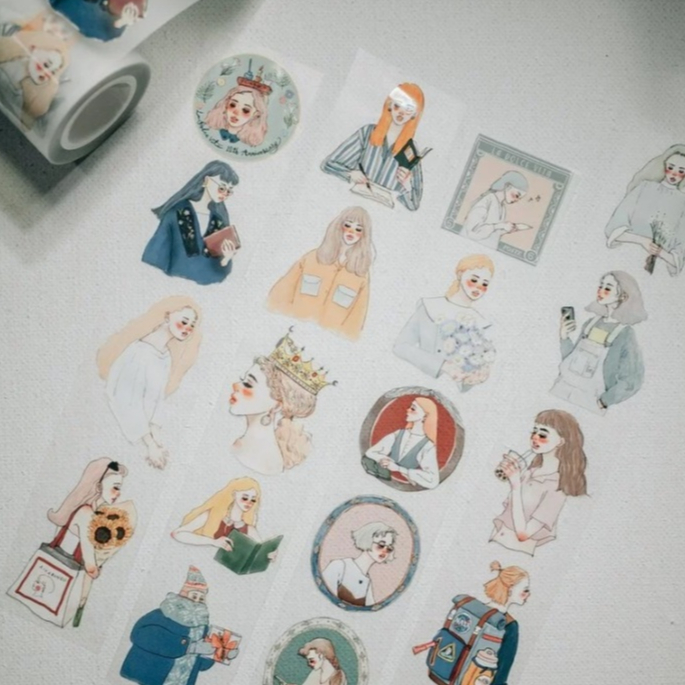 

La Dolce Vita 10th Anniversary PET Tape Sticker Sample