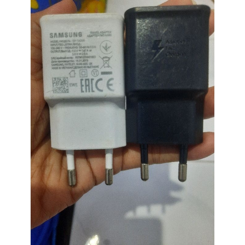 Charger Samsung fast ukir 2A 15W second ori bawaan hp