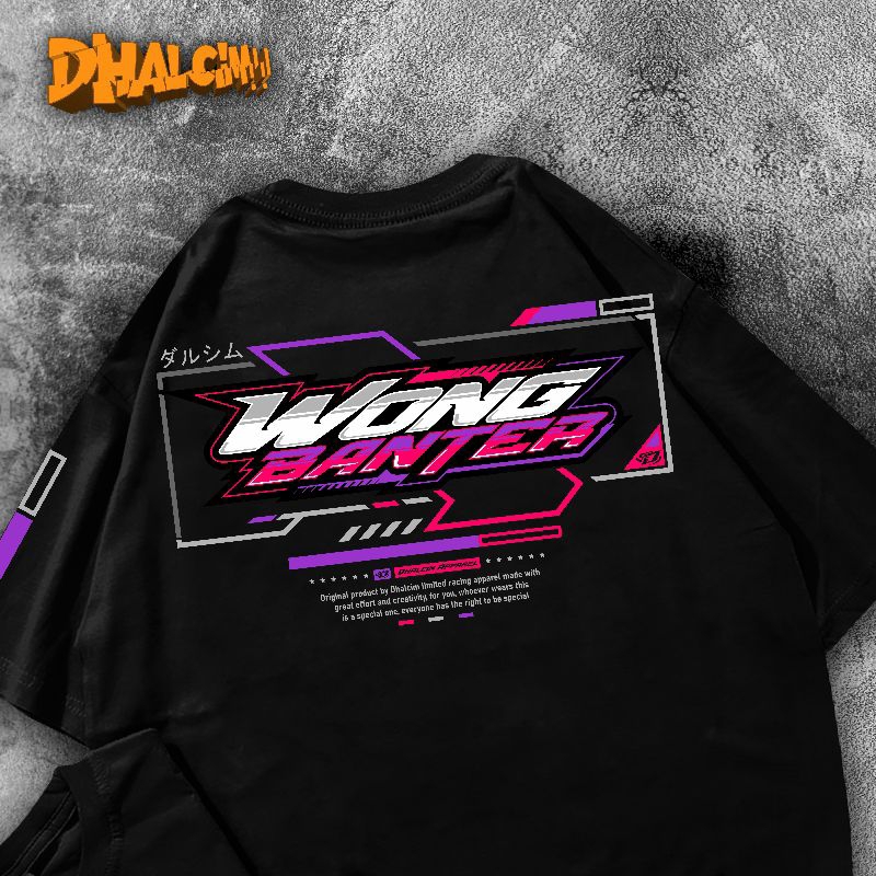 KAOS DISTRO WONG BANTER FUL COTTON 24S, KAOS DSTRO RACING WONG BANTER, KAOS DISTRO WONG GET BANTER, 