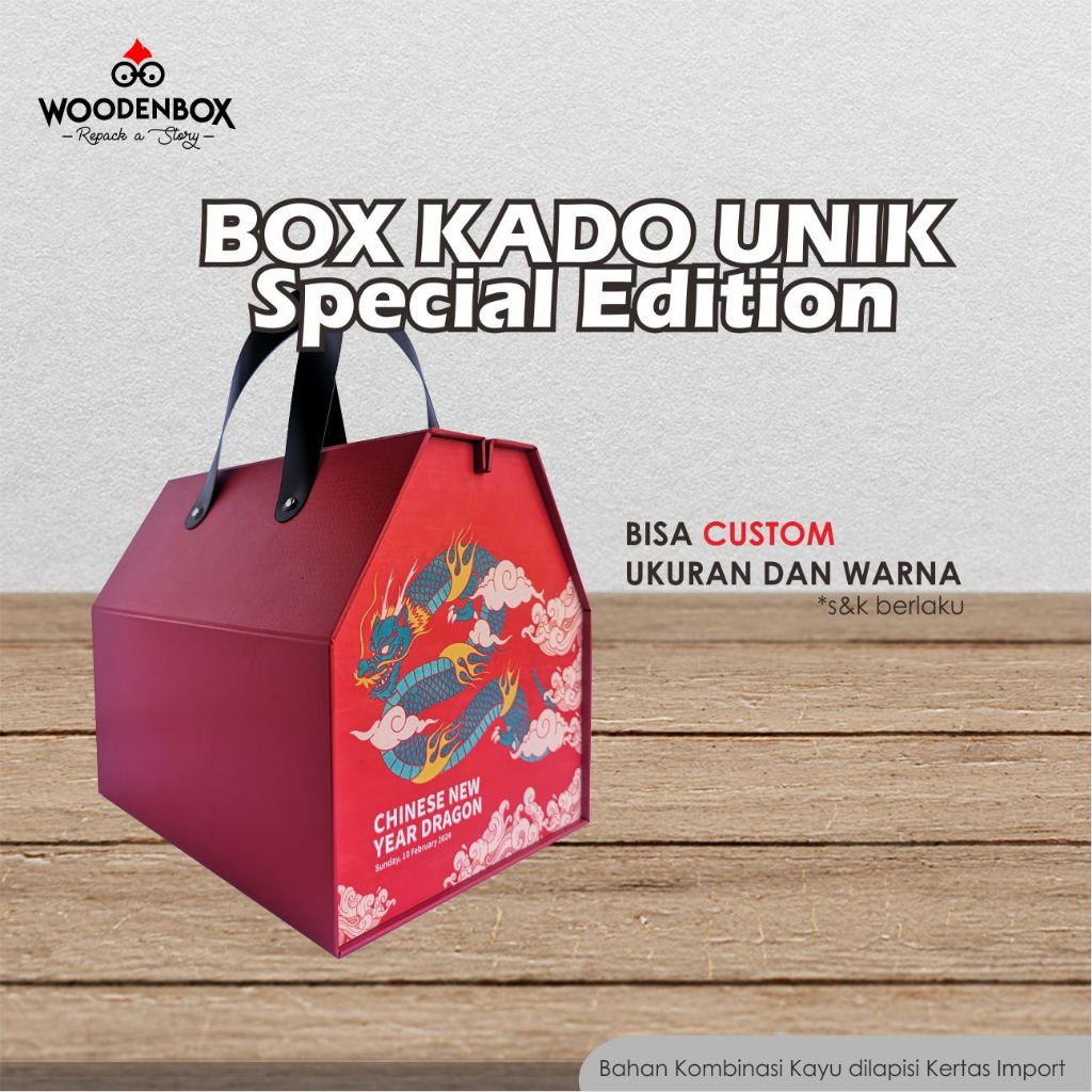 

Box Kado Kayu Unik Premium Edisi Spesial Natal Imlek Idul Fitri