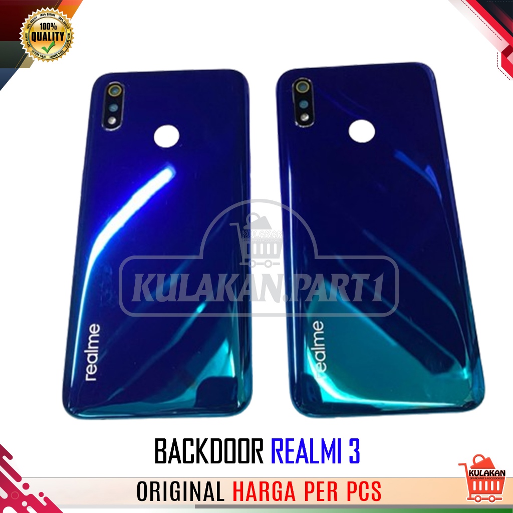 BACKDOOR BACKCOVER BACK CASING REALME 3 RMX1825 RMX1821