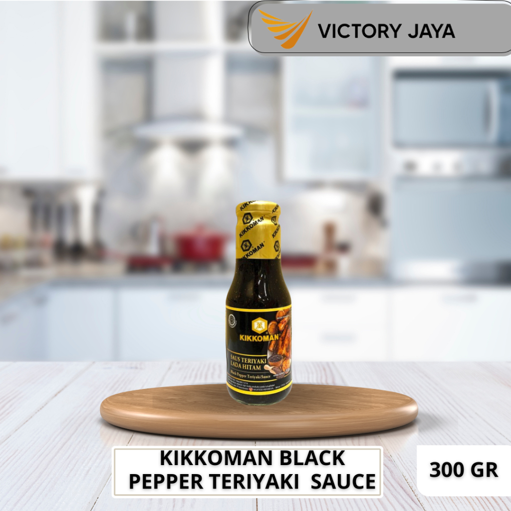 

KIKKOMAN BLACK PAPPER TERIYAKI SAUCE 300 gr