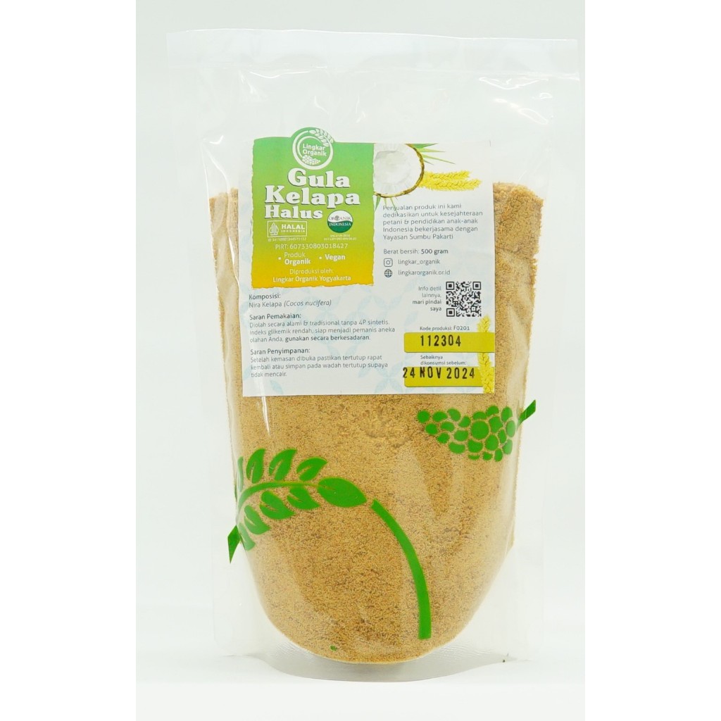 

LO GULA KELAPA HALUS ORGANIK 500 GR