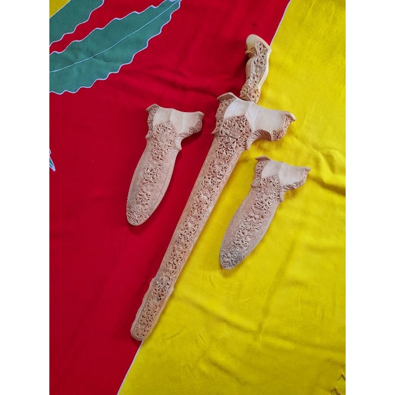 PREORDER Milik sang SULTAN | Warangka keris 3 unit | sandang walikat IRAS | keris bethok | handle ke