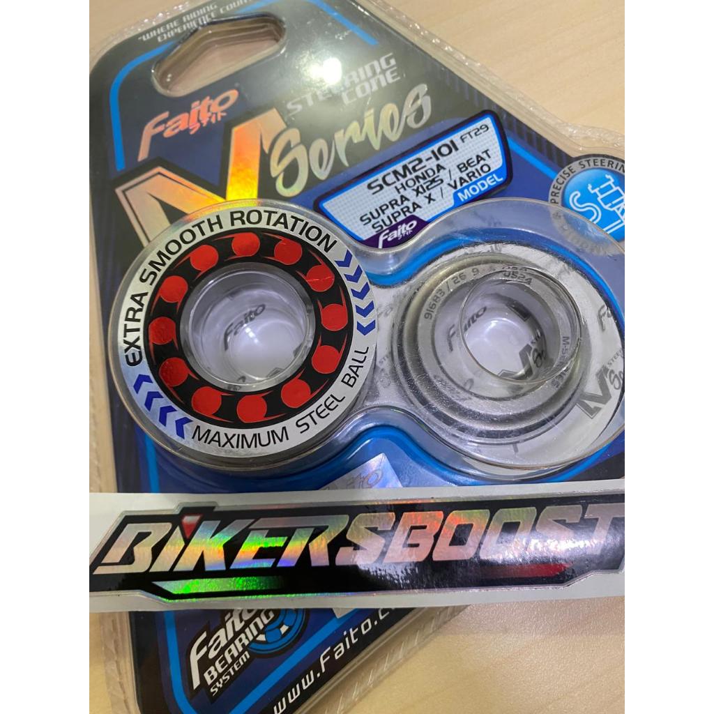 Bearing Komstir Faito Honda Supra X125, Beat Supra X, Vario Steering Cone M-Series Extra Smooth