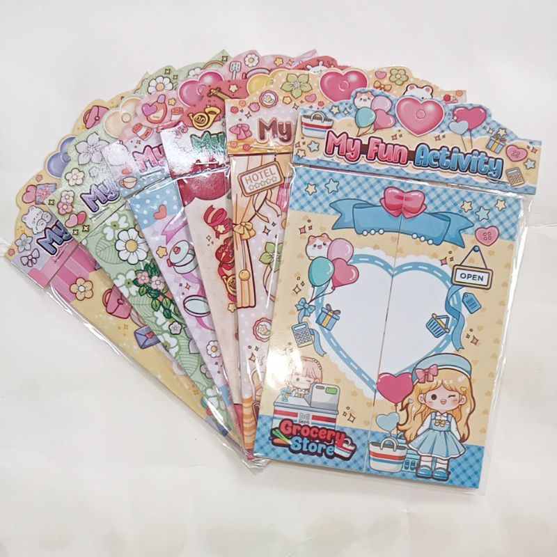 

FUNNY HOUSE & ACTIVITY STICKER