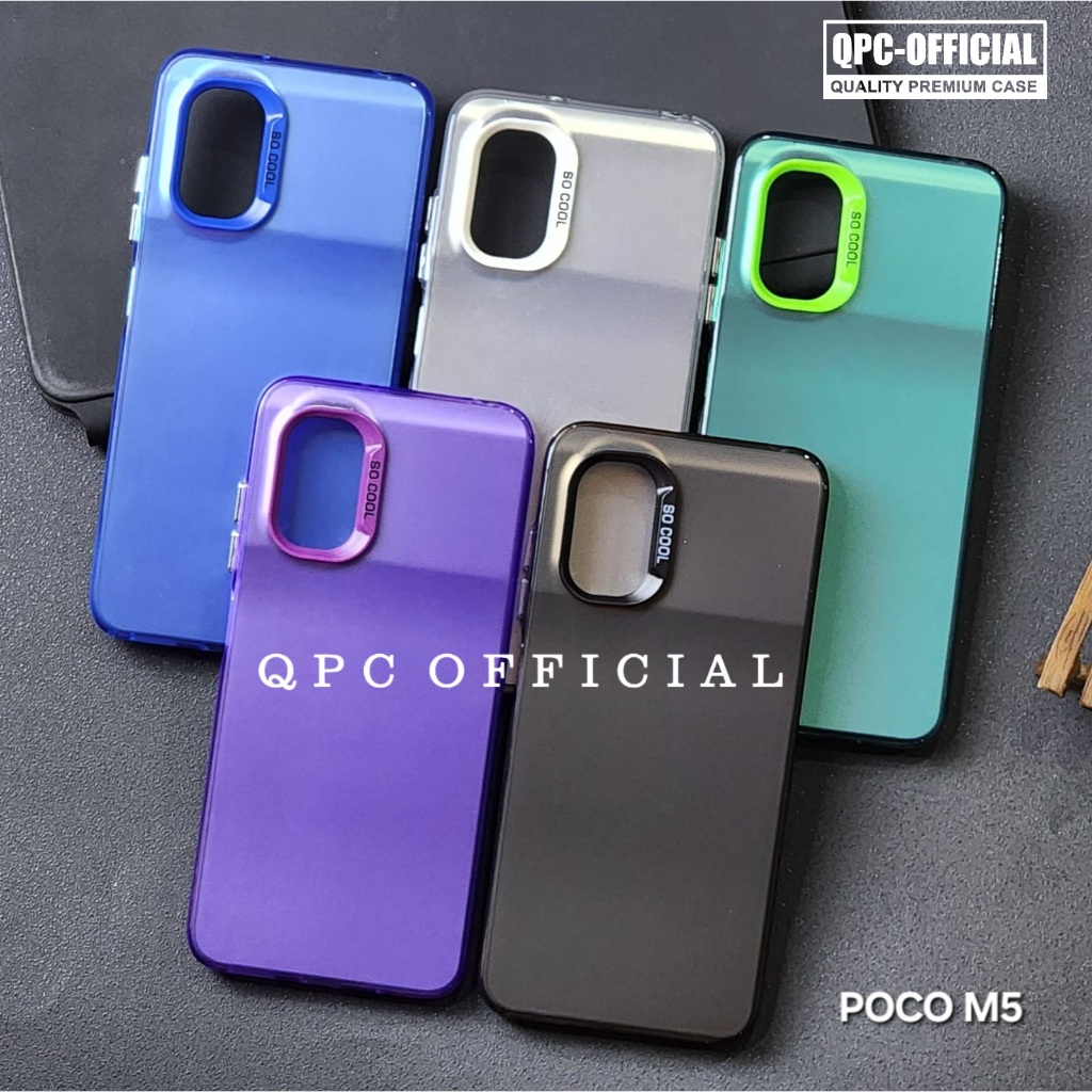 Case Case IMD Hologram Case Hybrid Poco M5 SC-1