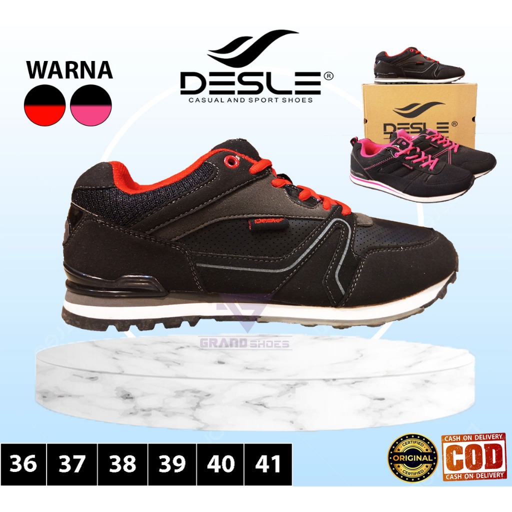 DESLE OLIVIA JADE SCOTT DOUGLAS Sepatu Sneakers Wanita Running Olahraga Ringan Anti Slip Original