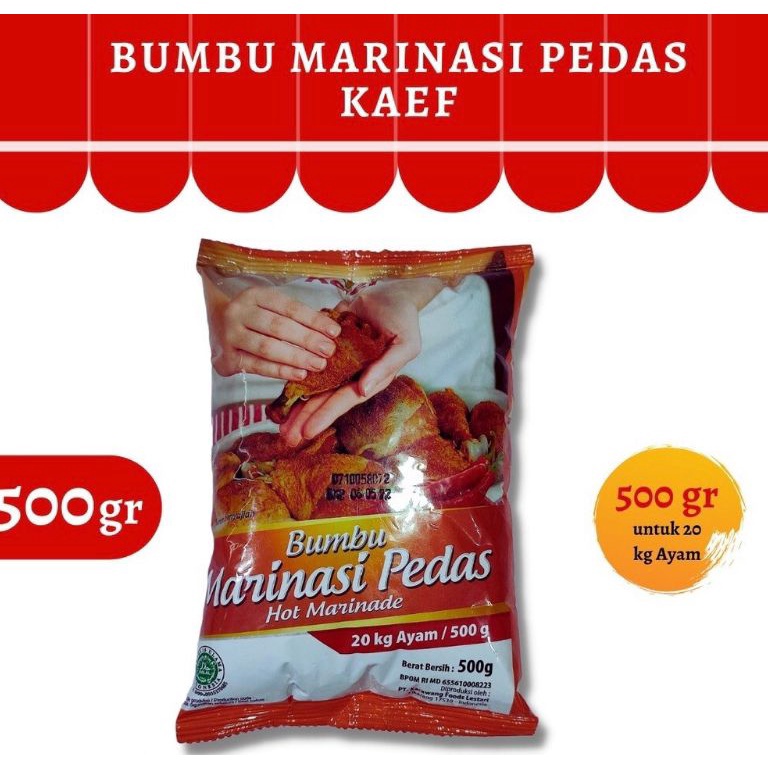 

KODE WFIID Bumbu Marinasi ayam KaefHALAL BPOM MD lezat nikmat higienis hemat