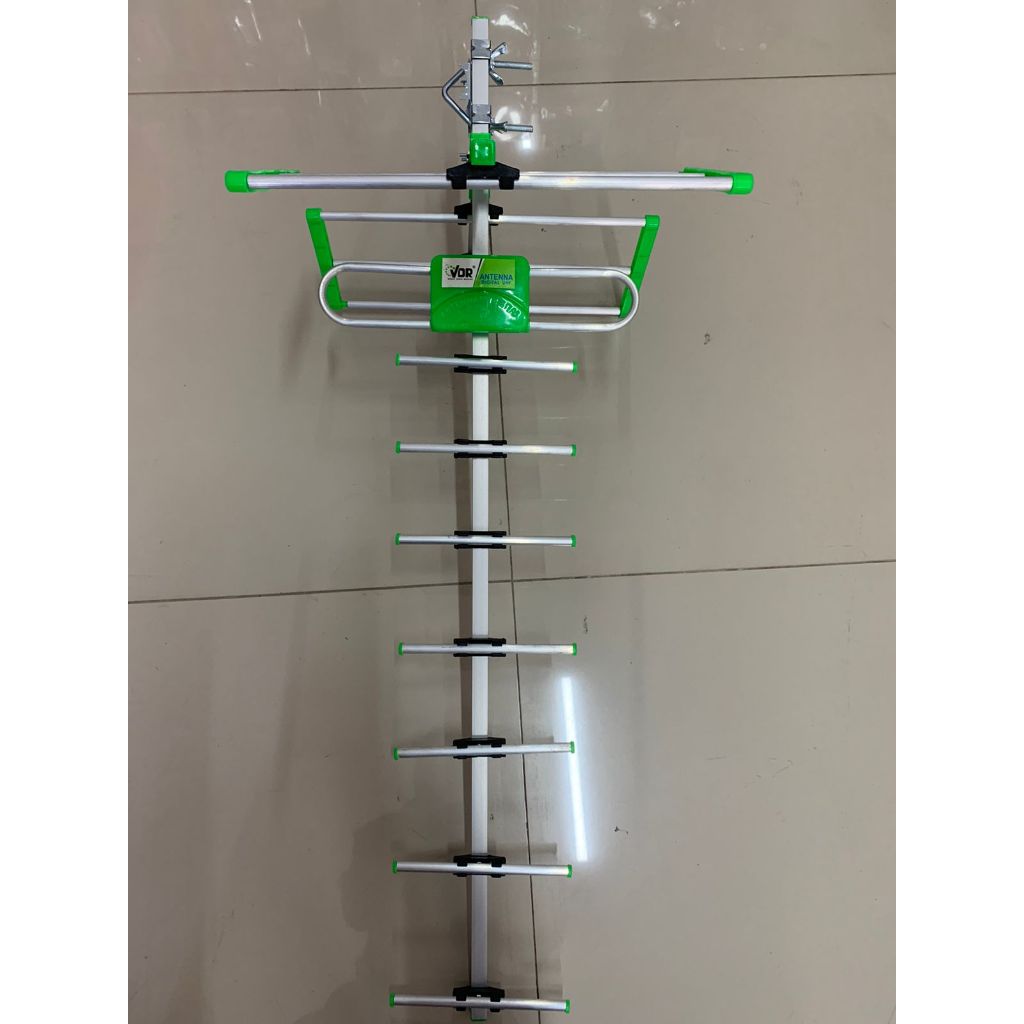 Antena TV Outdoor Digital Sinyal Kuat + Kabel VDR V 810 HD