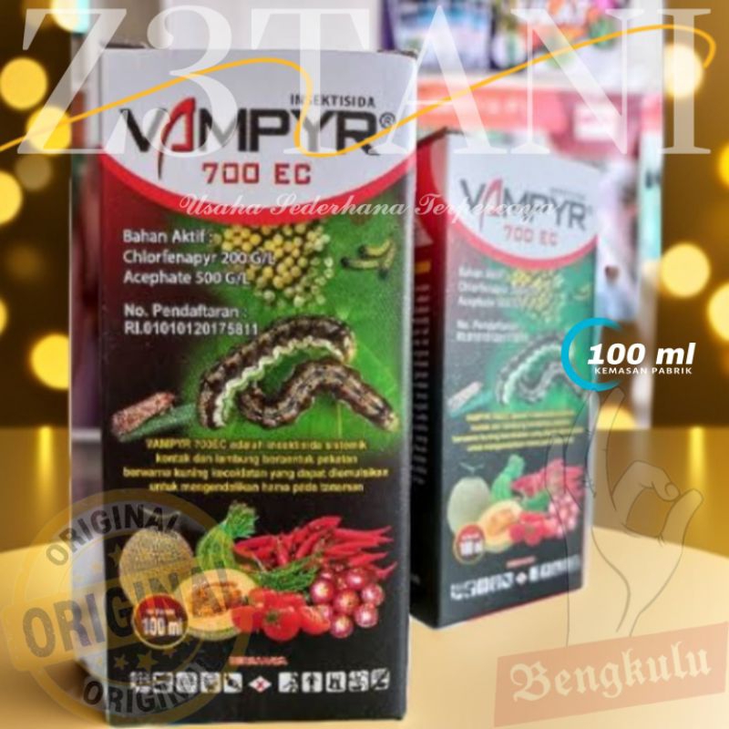 VAMPYR 700 EC 100ml Insektisida Hama Klorgenapir 200g/l + Asefat 500 g/l