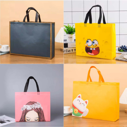 

Tas Belanja Tahan Air Pegangan Spunbond, Tas Tangan, Souvenir, Tas Perayaan, Keranjang Hadiah,Ukuran Kecil