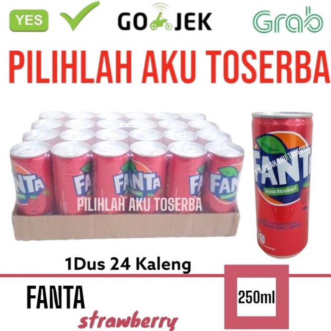 

KODE QSARS Fanta Strawberry KALENG CAN 25 ml HARGA 1 DUS
