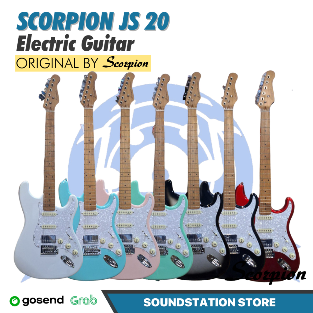 Scorpion JS20 Electric Guitar - Gitar Elektrik JS-20