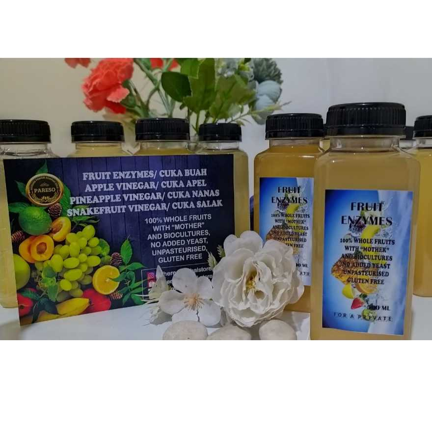 

Fruit Enzymes Cuka Buah Fermentasi 6 Bulan 10 Macam Buah