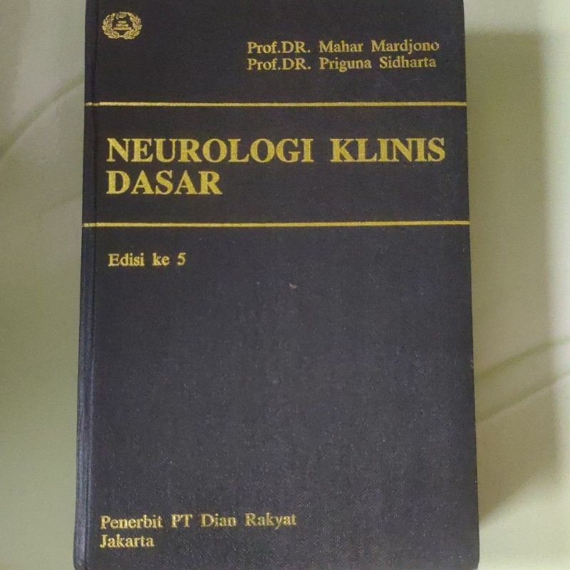 Buku Neurologi klinis dasar