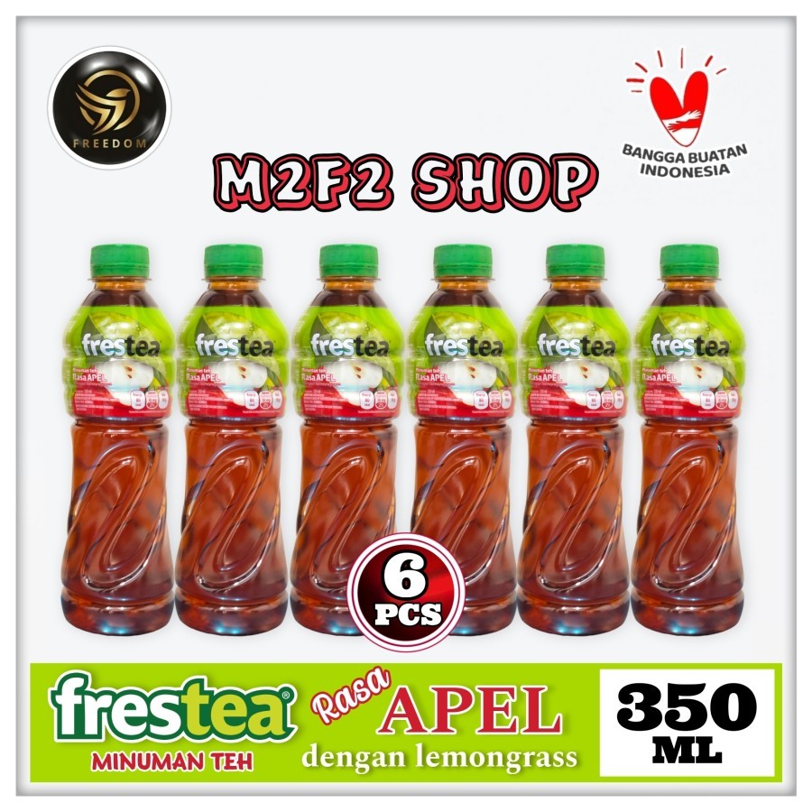 

Frestea Rasa Apel | Apple Botol Plastik Pet - 350 ml (Kemasan 6 Pcs)