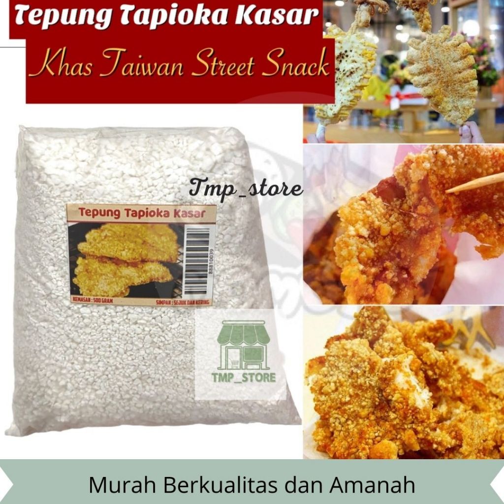 

TAPIOKA KASAR Crispy Chicken Street Snack AYAM POK POK